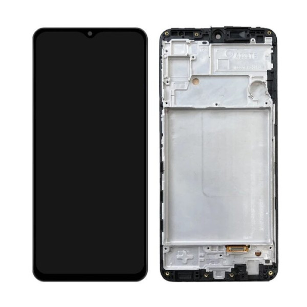 Ecran Sasmung Galaxy A22 4G A225F Complet sur châssis Noir