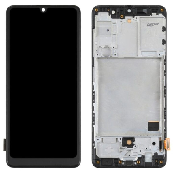 Ecran SAMSUNG GALAXY A41 A415F Noir sur châssis