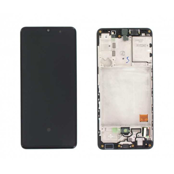Ecran SAMSUNG GALAXY A41 A415F Noir sur châssis Original