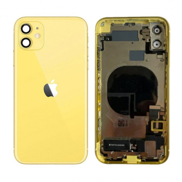 Châssis iPhone 11 original démonté Jaune Grade AB