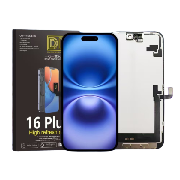 Ecran iPhone 16 Plus (Soft Oled) - IC - Taille et Épaisseur d’Origine