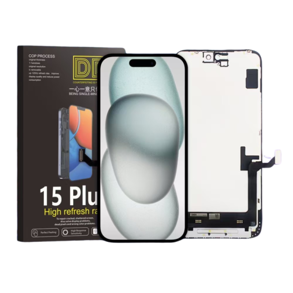 Ecran iPhone 15 Plus (Soft Oled) - IC - Taille et Épaisseur d’Origine