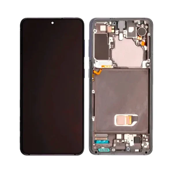 Ecran Complet In-Cell Samsung Galaxy S21 5G SM-G991 Phantom Silver