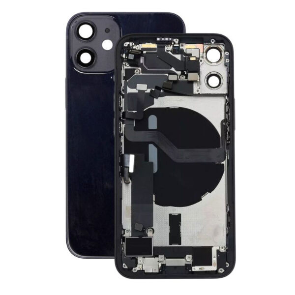 Châssis arrière iPhone 12 Mini prémonté complet